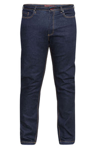 D555 dark blue jeans