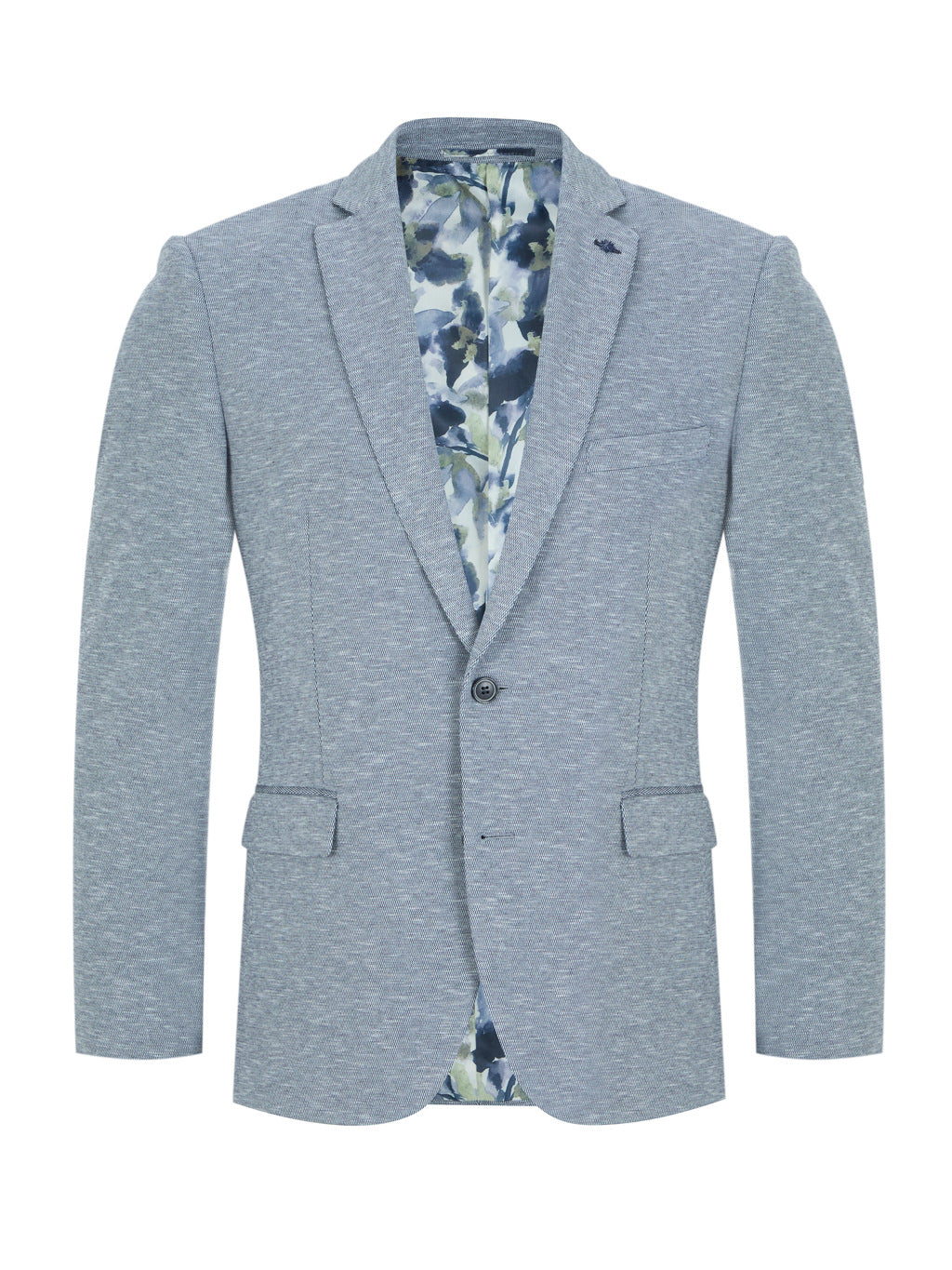 Daniel Grahame light blue jacket