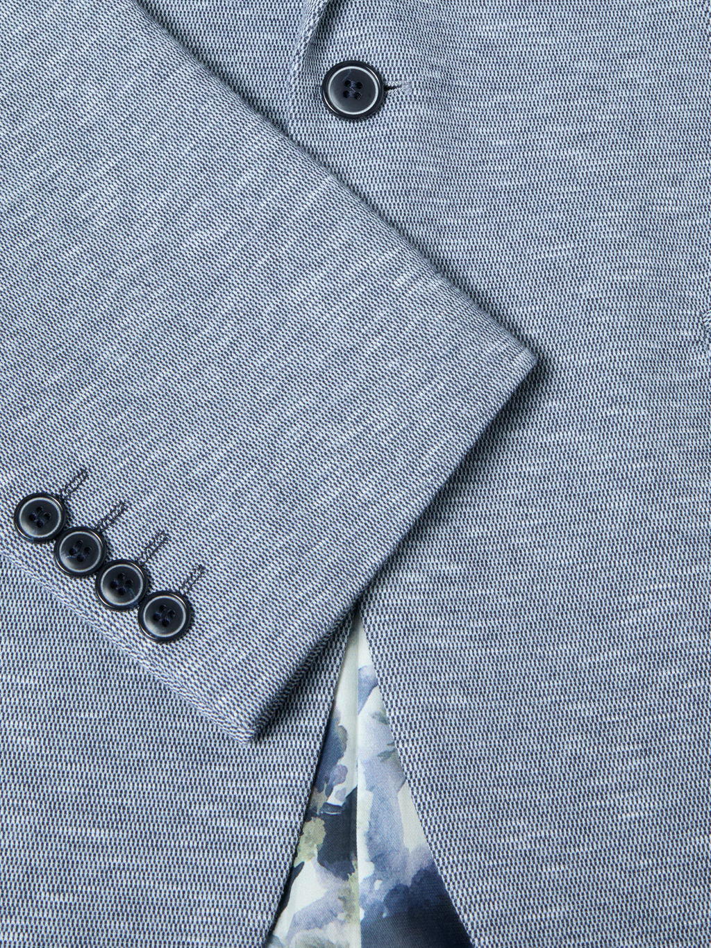 Daniel Grahame light blue jacket