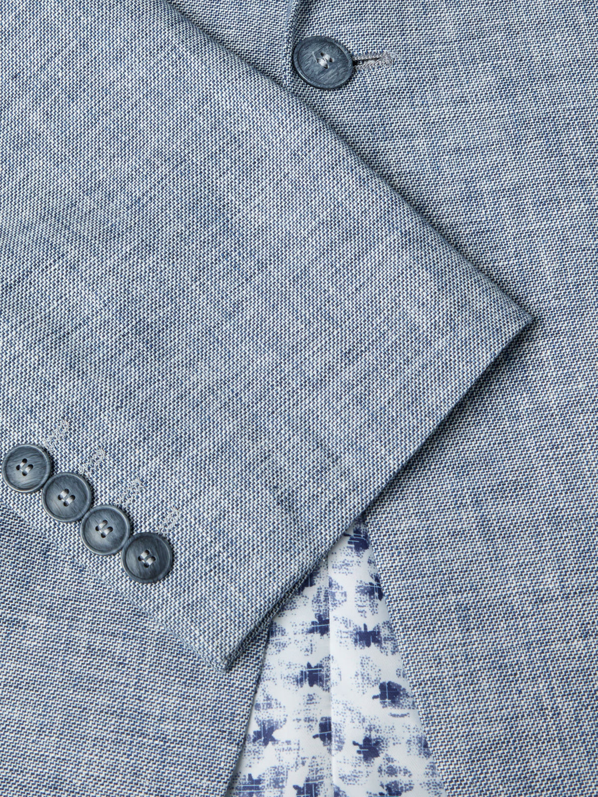 Daniel Grahame light blue jacket