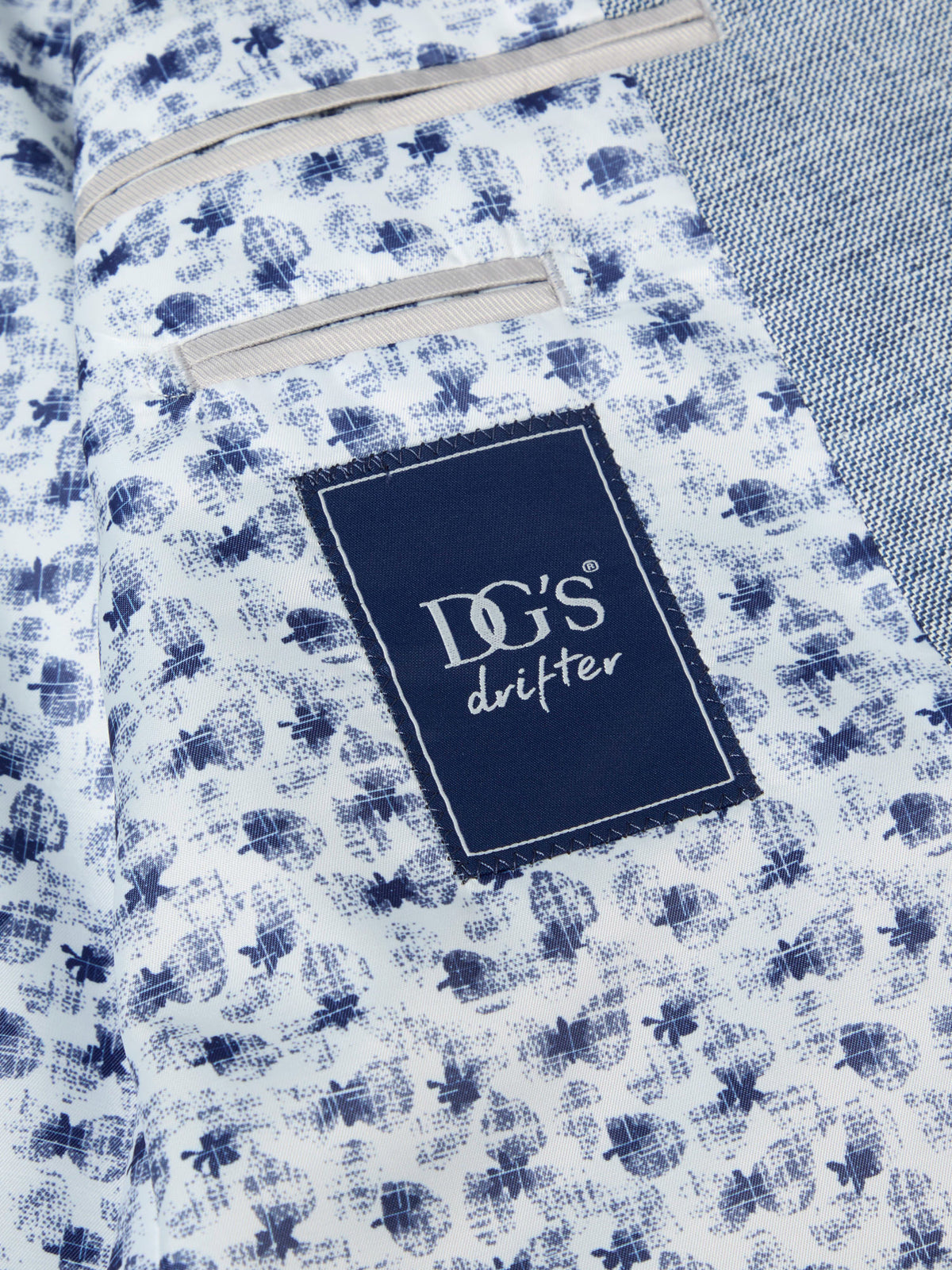 Drifter light blue blazer