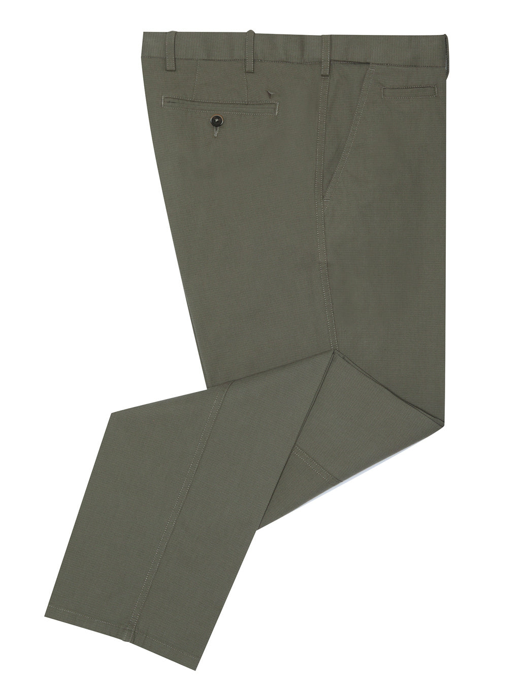 Drifter beige light olive cotton trousers