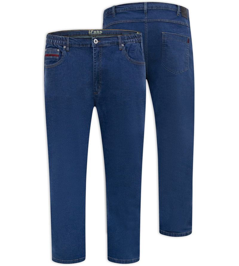 D555 mid blue jeans