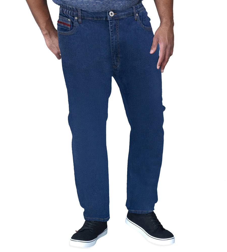 D555 mid blue jeans