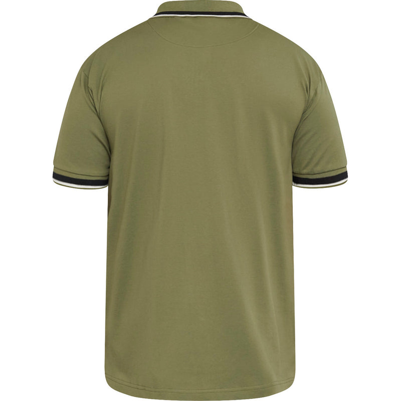 North Latitude green pique polo