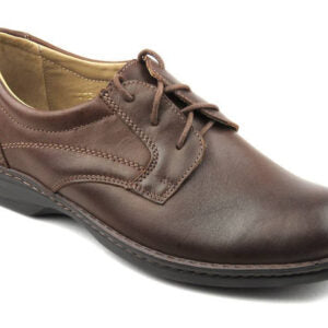 Helios brown leather shoe