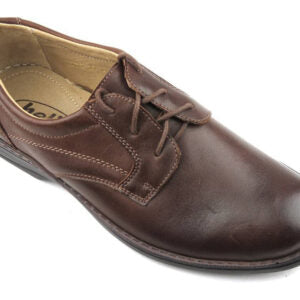 Helios brown leather shoe