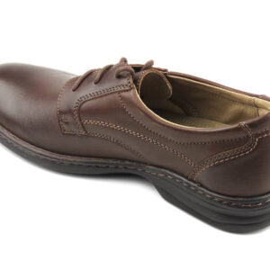 Helios brown leather shoe