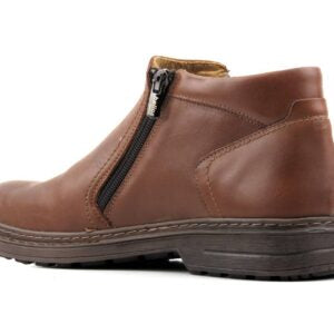 Helios brown leather boot