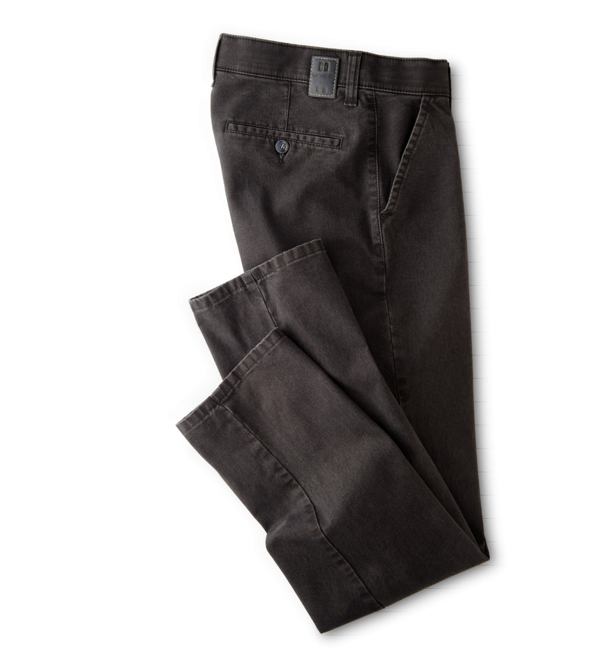 Club Of Comfort Denver dark grey cotton trousers