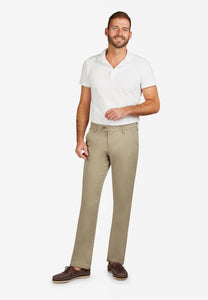 Club Of Comfort light beige cotton trousers