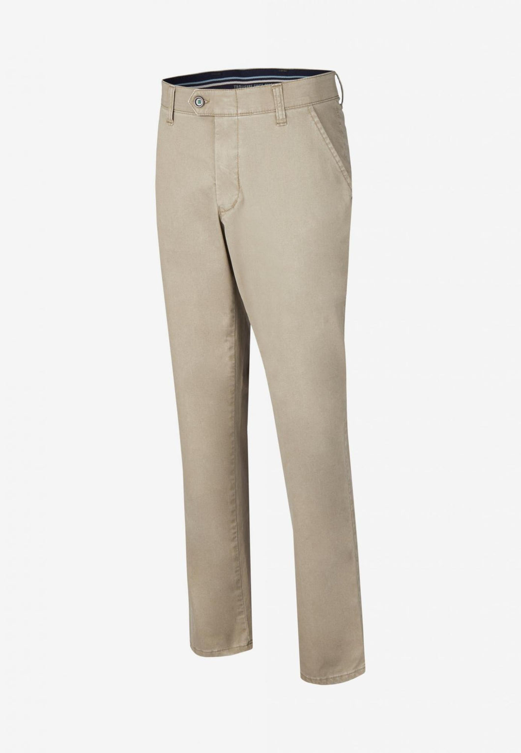 Club Of Comfort light beige cotton trousers