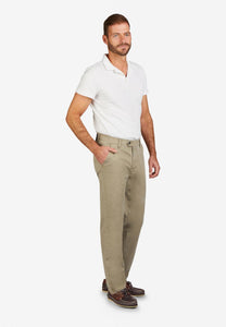 Club Of Comfort light beige cotton trousers