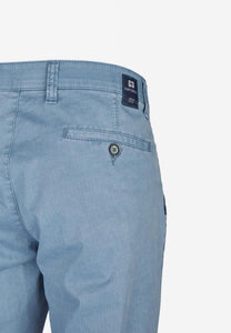 Club Of Comfort light blue cotton trousers