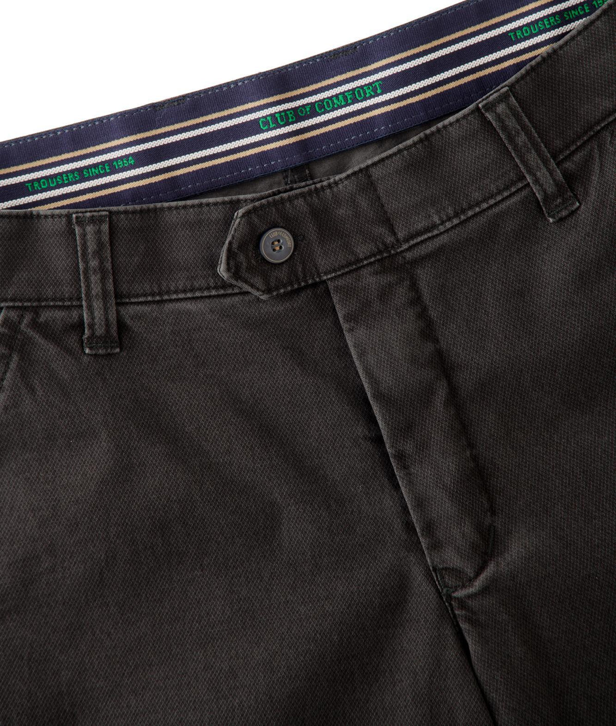 Club Of Comfort Denver grey chino trousers