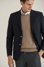 Load image into Gallery viewer, Erla navy blazer
