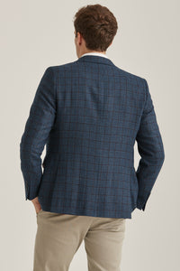 Erla blue check jacket