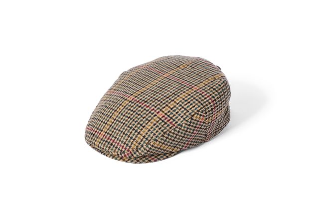 Failsworth wool tweed green cap
