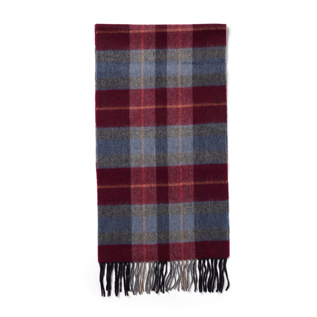 Failsworth grey check scarf