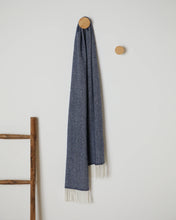 Load image into Gallery viewer, Foxford navy scarf
