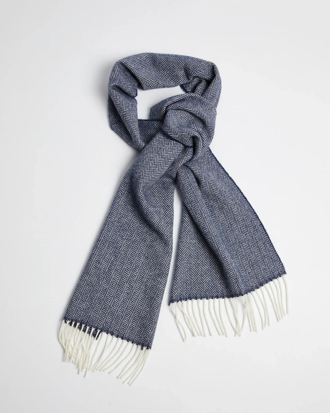 Foxford navy scarf