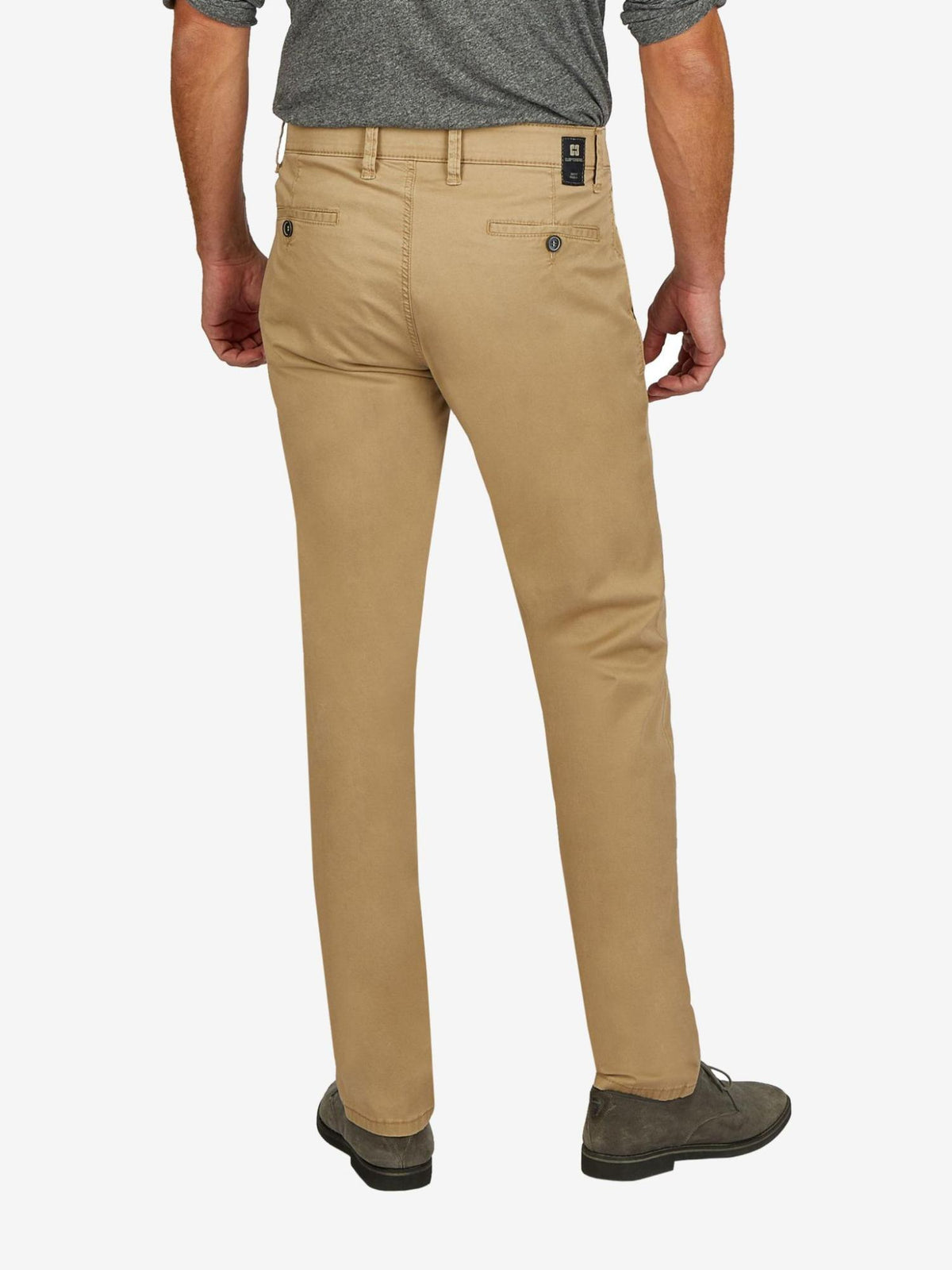 Club Of Comfort beige cotton trousers