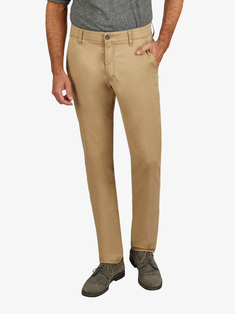 Club Of Comfort light beige cotton trousers