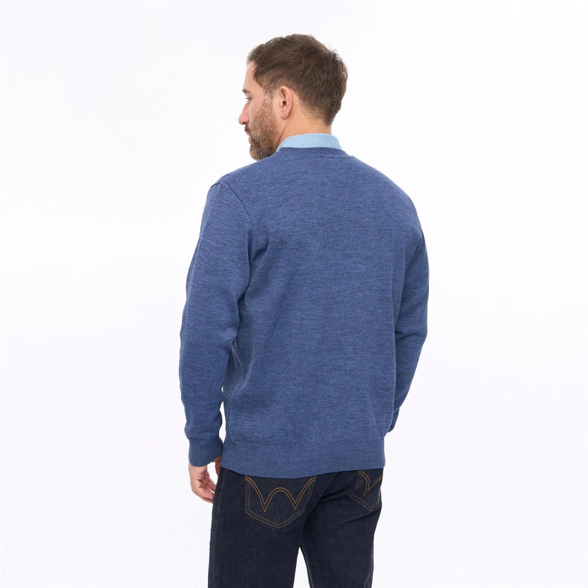 Gabicci blue v neck jumper