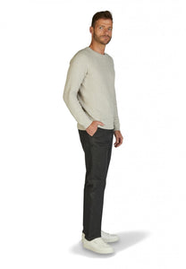 Club Of Comfort grey thermal lined cotton trouses