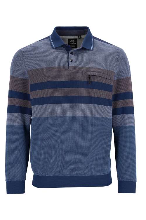 Hajo blue striped sweatshirt