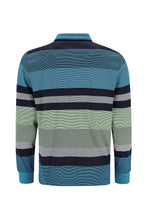 Load image into Gallery viewer, Hajo navy polo sweatshirt
