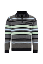 Load image into Gallery viewer, Hajo dark grey polo sweatshirt
