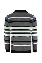 Load image into Gallery viewer, Hajo dark grey polo sweatshirt
