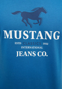 Mustang blue t-shirt