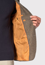 Load image into Gallery viewer, Brook Taverner brown tweed jacket
