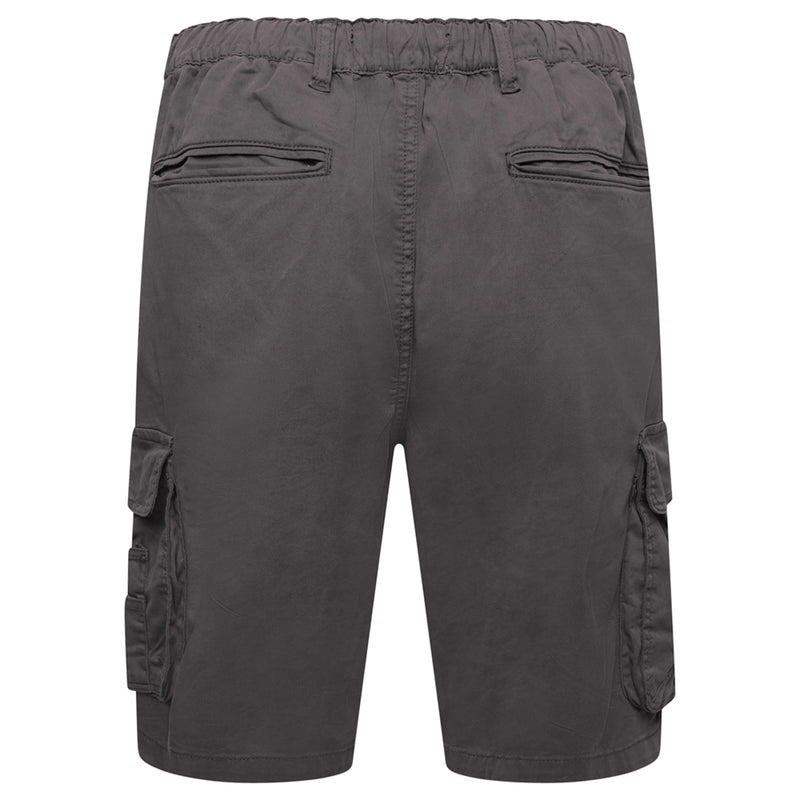 Kam dark grey cargo shorts
