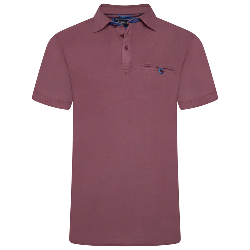 Kam wine pique polo