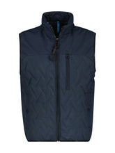 Load image into Gallery viewer, Lerros navy sleeveless jacket

