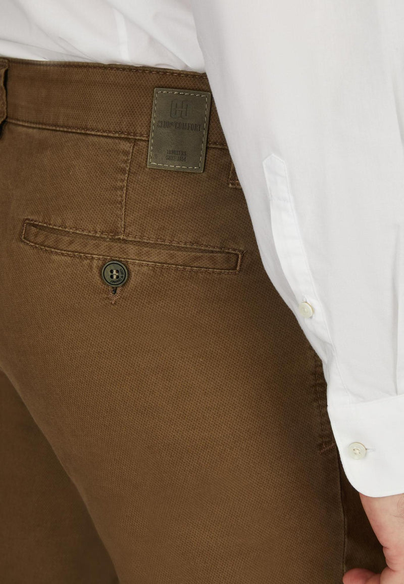 Club Of Comfort light brown chinos