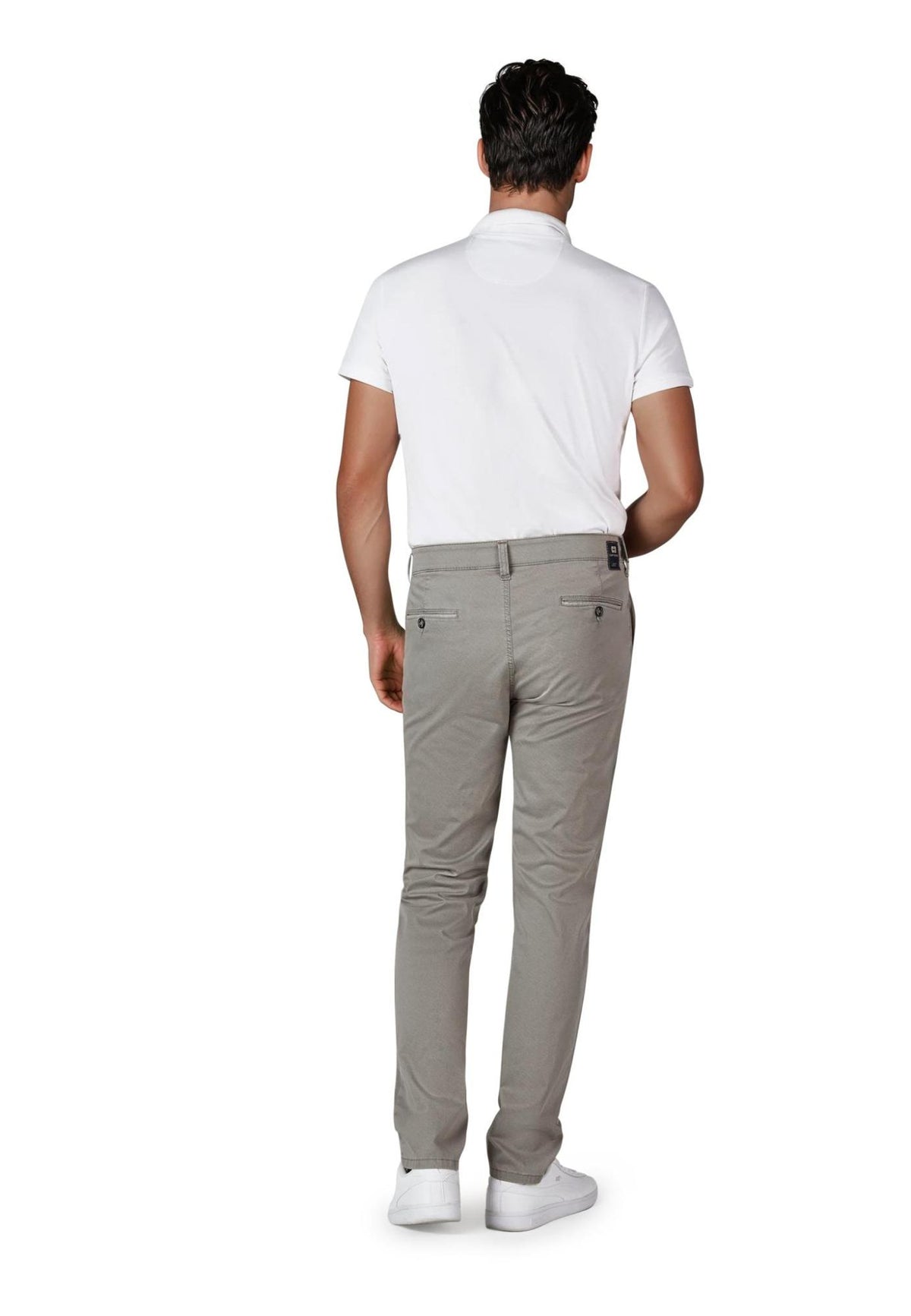 Club Of Comfort Marvin beige cotton trousers
