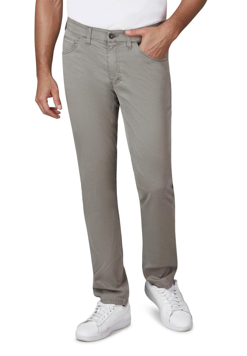 Club Of Comfort Marvin beige cotton trousers