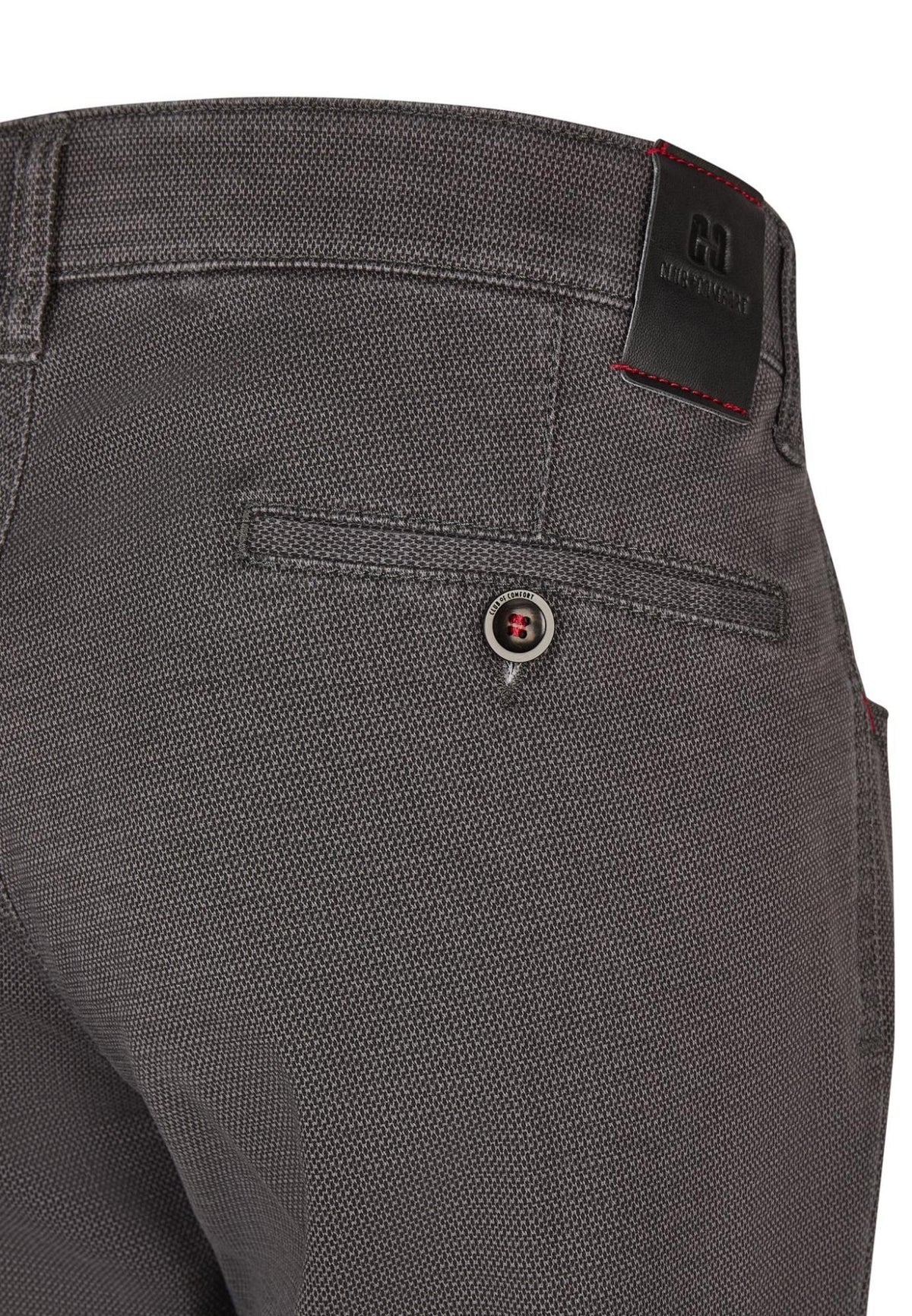Club Of Comfort grey thermal lined cotton trousers