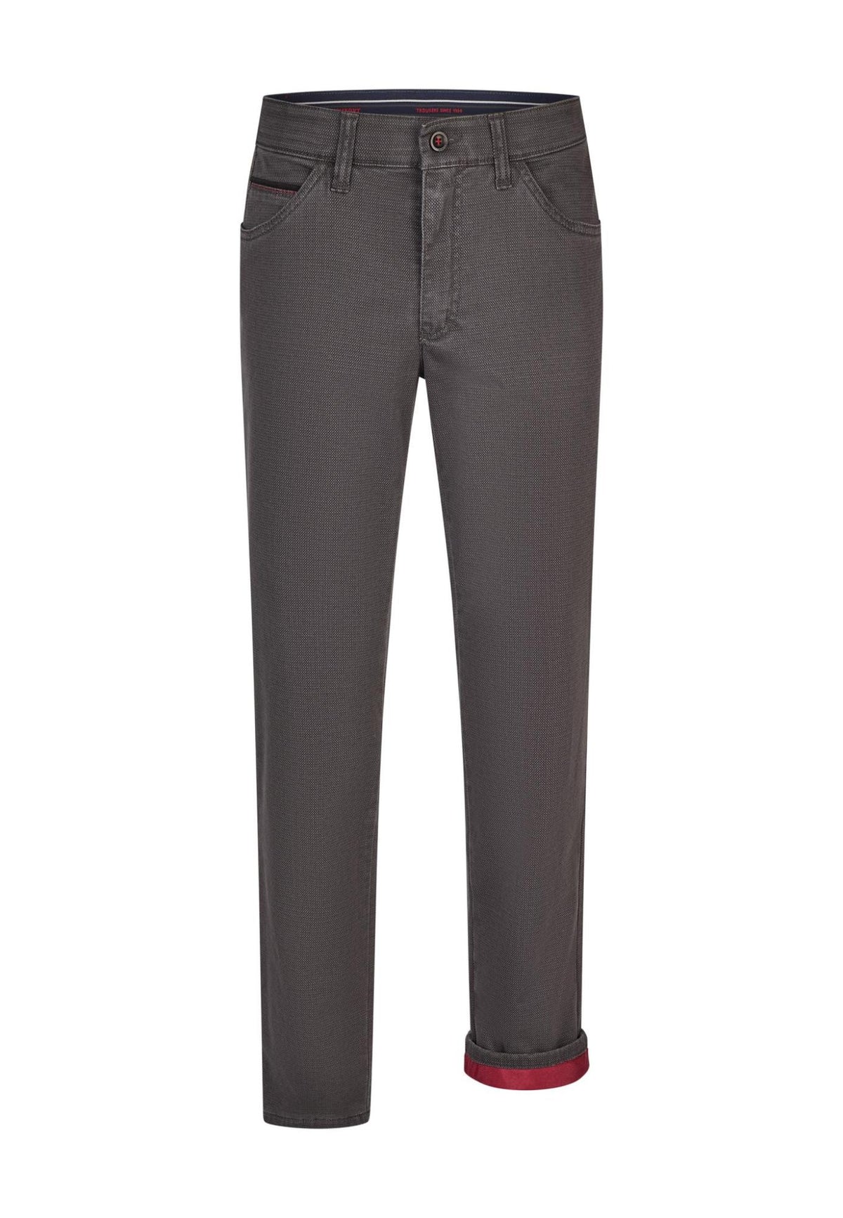 Club Of Comfort grey thermal lined cotton trousers