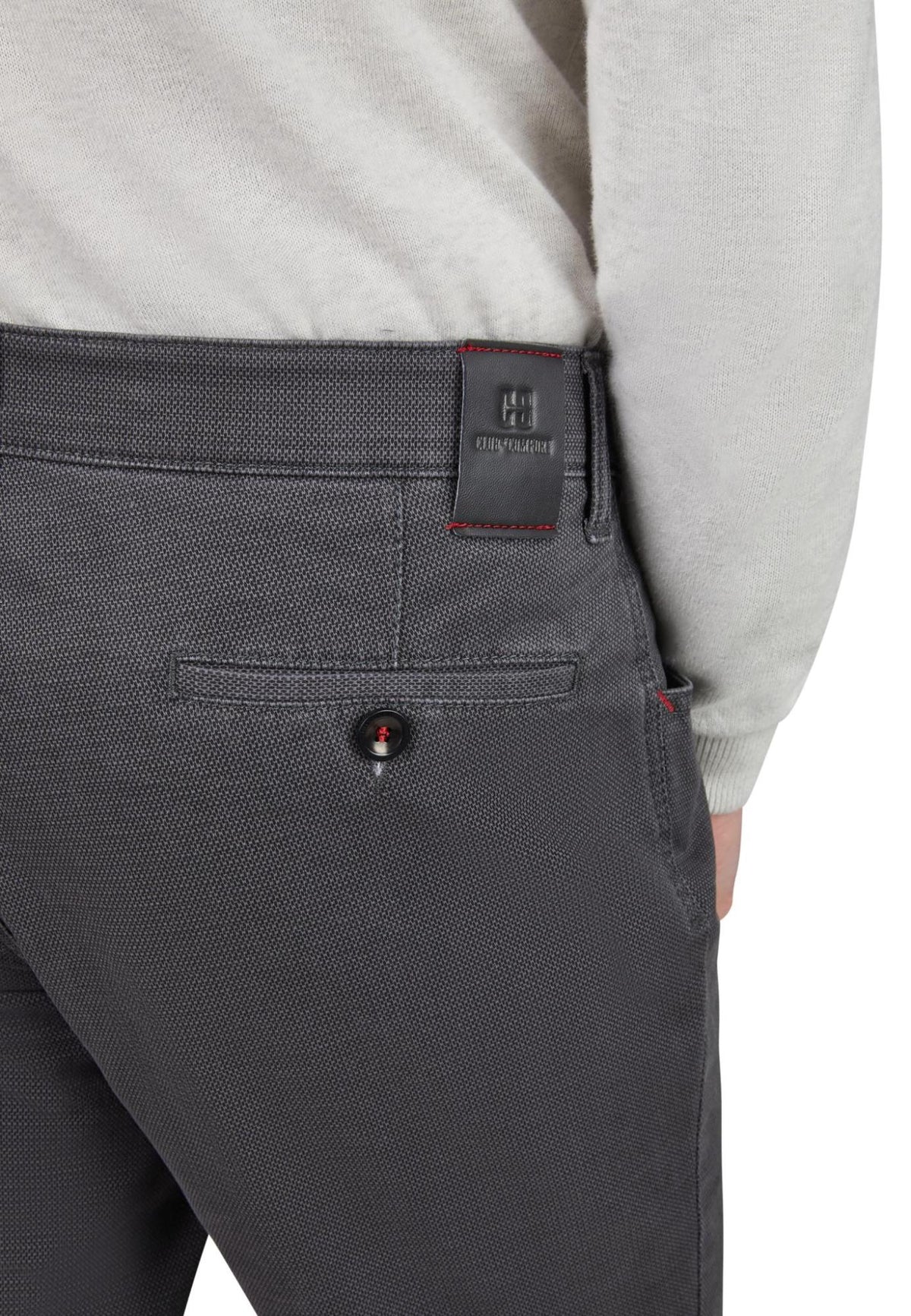 Club Of Comfort grey thermal cotton trousers