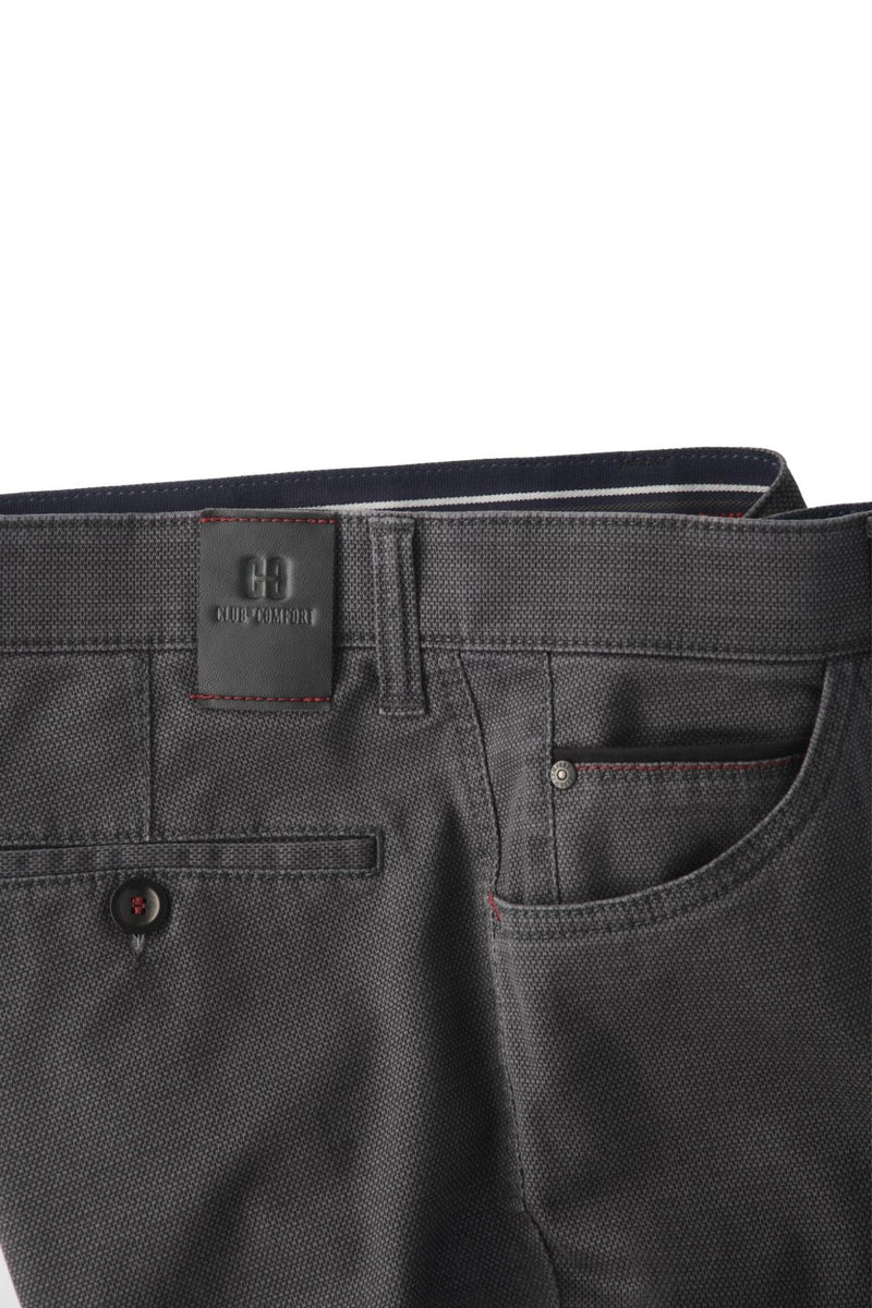 Club Of Comfort grey therma cotton trousers