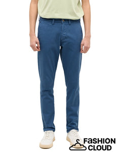 Mustang blue chino trousers