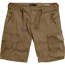Load image into Gallery viewer, Double Outfitters beige cargo shorts
