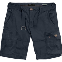 Load image into Gallery viewer, Double Outfitters navy cargo shorts
