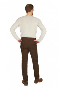 Club Of Comfort brown cotton trousers