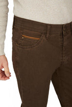 Load image into Gallery viewer, Club Of Comfort brown cotton trousers
